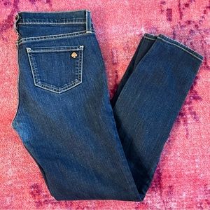 KATE SPADE Play Hooky Broome Street Dark Wash Jeans Size 29